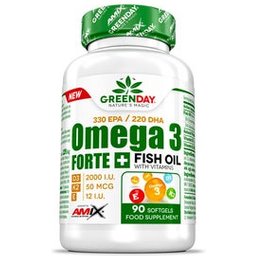 GreenDay Omega 3 Forte+ 90 perlas