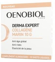 Derma Expert Collagène Marin 10 g 10 Unités Liquides - Boîte 10 shots de 25 ml