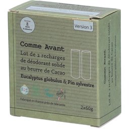 Comme Avant Recharges Déodorant Solide Eucalyptus & Pin Sylvestre