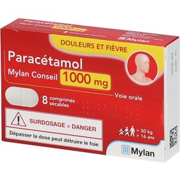 Paracetamol Viatris Conseil 1000Mg Comprime