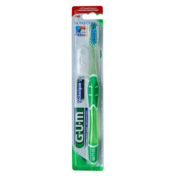 Brosse à Dents N°490 Technique+ Regular Souple