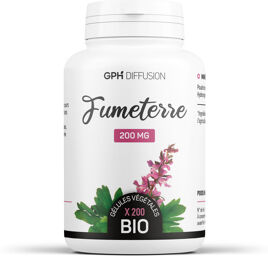Fumeterre Bio - 200 mg - 200 gélules végétales