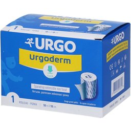 Urgoderm Sparadrap Extensible non tissé 10 m x 10 cm