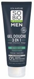 Men Gel Douche 3en1 Rafraîchissant Biologique 200 ML - Tube 200 ml
