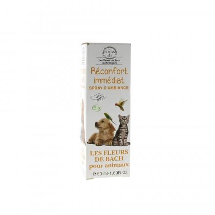 ELIXIRS & CO Les fleurs de bach Animaux - Spray d'ambiance réconfort immédiat Spray 50ml
