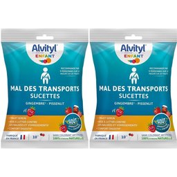 Alvityl® Sucettes pour mal des transports