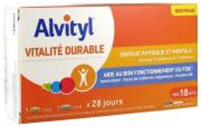 Vitalité Durable 56 Comprimés - Boîte 28 comprimés jour + 28 comprimés nuit