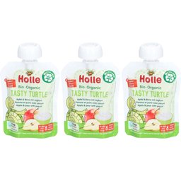 Tasty Turtle Gourde Pomme et poire avec yaourt