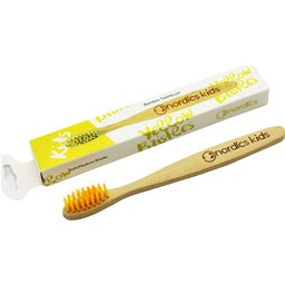 Brosse à dents nordique en bambou pour enfants 100% biodégradable