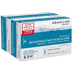 ' Décontractant Musculaire Lot De 2x30 Ampoules
