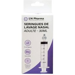 Pharma Seringues De Lavage Nasal Adulte 2 Unités
