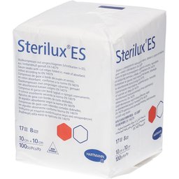 Sterilux ES Compresse 8 Plis 10 x 10cm 418804