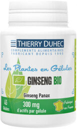 Ginseng panax BIO : Conditionnement - 45 gélules