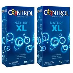 Pack Préservatifs Nature XL 2x12pcs