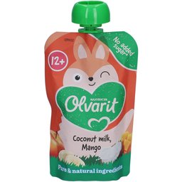 | Gourde Fruits | Bébé Dès 12 Mois | Smoothie Mangue Coco