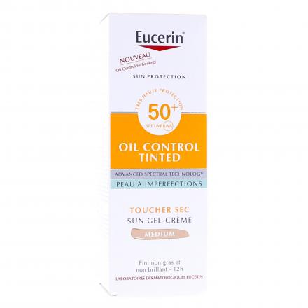 Sun protection - Oil Control Tinted Gel Crème SPF50+ Teintée Medium 50ml