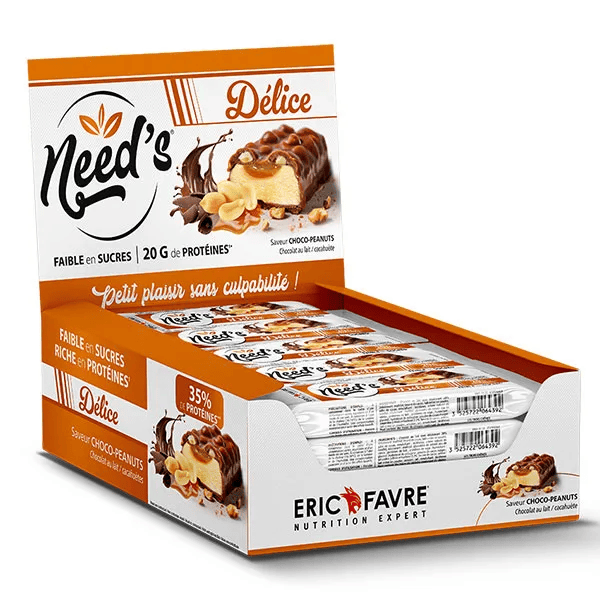 barre delice choco peanut 58g
