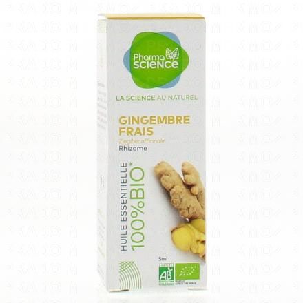 Huile essentielle de Gingembre frais flacon 5 ml