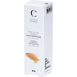 Couleur Caramel Fond de Teint Compact Haute Définition Bio Beige clair