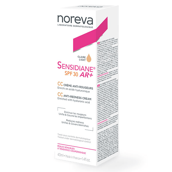 Noreva Sensidiane AR+ CC Crème Anti-Rougeurs SPF30 40ml