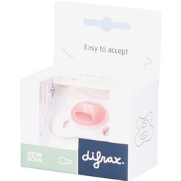 Sucette Nouveau-né Natural Fit – Pour Prématurés et Bébés 0M+ – Cœur rose