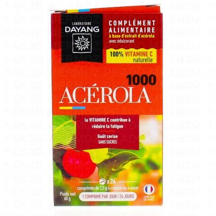 Acerola 1000 24 comprimés
