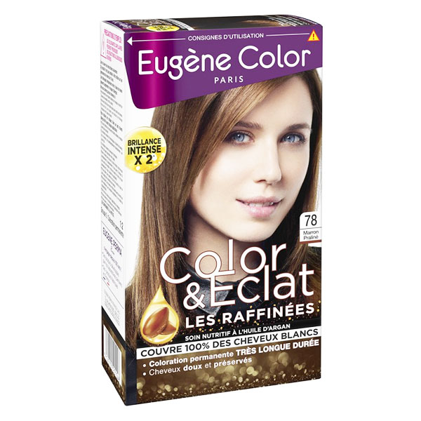 Les Raffinées Crème Colorante Permanente n°78 Marron Praliné