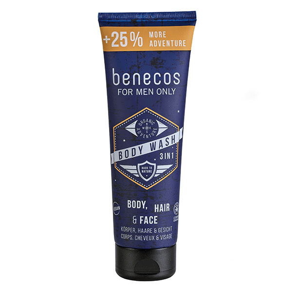 Homme Gel Douche 3 en 1 Vegan 250ml