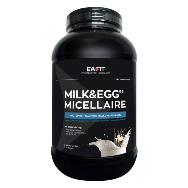 Milk & Egg 95 Goût Vanille 2,2kg
