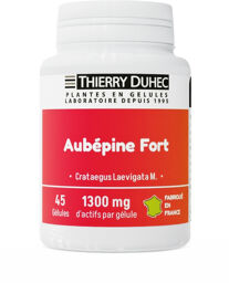 Aubépine Fort 1300 mg : Conditionnement - 180 gélules