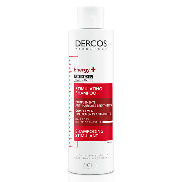 Dercos Shampoing Stimulant Anti-Chute Energy+ Enrichi en Aminexil - 200ml