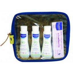Bebé Indispensáveis Bolsa Azul + 4 Produtos