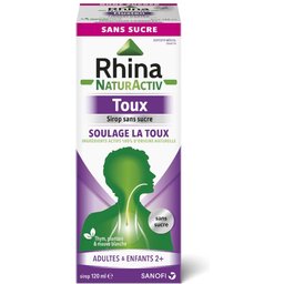 Rhina NaturActiv Toux Sirop sans Sucre - Pour La Toux
