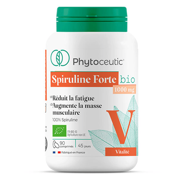 Spiruline Forte 1000mg Bio 90 comprimés