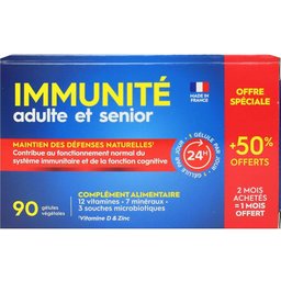 Immunité Adulte Et Sénior 90 Gélules
