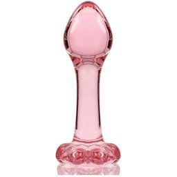 Nebula Modèle 2 Plug Cristal Rose 11x3,5cm 1ut