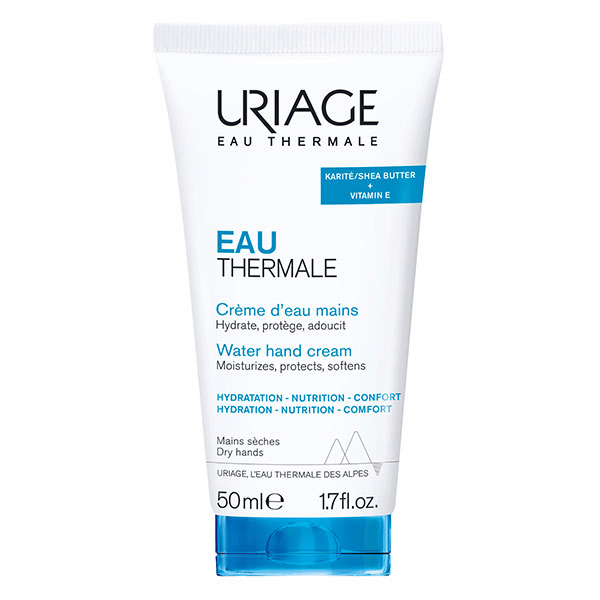 Eau Thermale Crème d'Eau Mains Hydratante Peaux Sèches 50ml