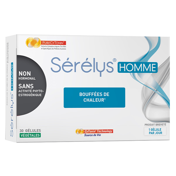 Sérélys Bouffées de Chaleur Homme 30 gélules