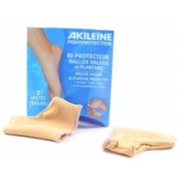 Akileïne Podoprotection BiProtecteur Hallux Valgus Et Plantaire Taille S x 1 Paire