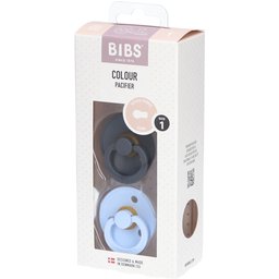 Bibs® Couleur Tétines Fer - Bleu 0 - 6 mois Taille 1