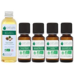 Kit « Minceur » 4 Huiles Essentielles Bio Et 1 Huile Végétale Bio