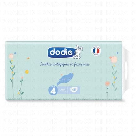 Couches écologiques et françaises Taille 4 - 7à18kg x48 couches