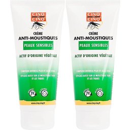 Cinq SUR Cinq Crème Anti-Moustiques Peaux Sensibles - Formule Defensil Plus