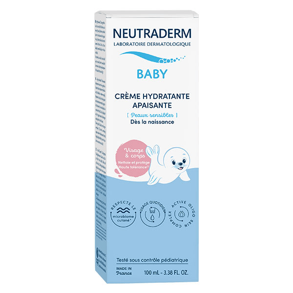 Baby Crème Hydratante Apaisante 100ml