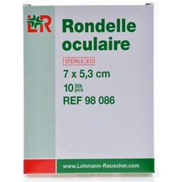 Rondelles Oculaires en Gaze Stérile 10uts