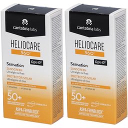 360 ° Sensation SPF 50 + Protection solaire ultra-légère sans huile