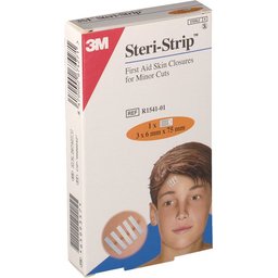 3M™ Stéri-strip™ bandelettes adhésives suture 6 mm x 75 mm