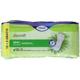 Discreet Serviette d'Incontinence Normal 15uts