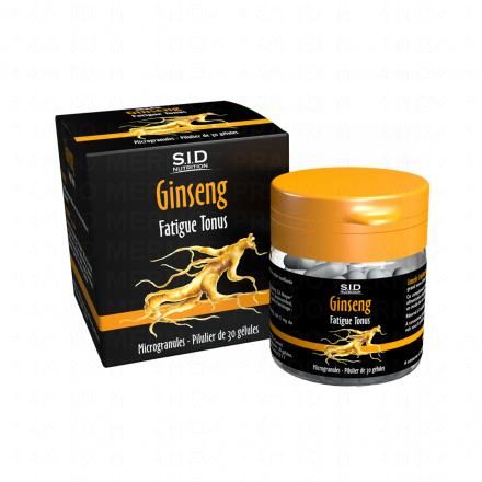 SID NUTRITION Phytoclassics Ginseng boîte de 30 gélules