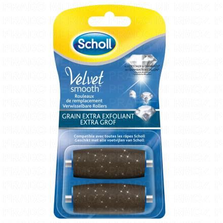 Velvet Smooth express pedi rouleaux extra-exfoliants x 2